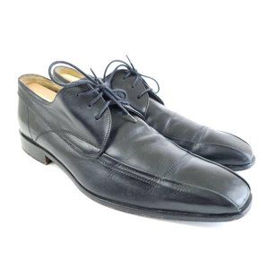 Mercanti Fiorentini Leather Oxford Square Toe Shoe